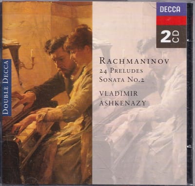 2CD 24 Preludes, Sonata No. 2 - Sergei Rachmaninov - Vladimir Ashkenazy (piano)