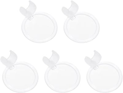 Vergrootglas 5 Stuks - Penenhouder/Diamantmotief - Kunststof/Glas - Multifunctioneel - Handheld - Afmetingen 4,70 x 3,20 cm - Loep