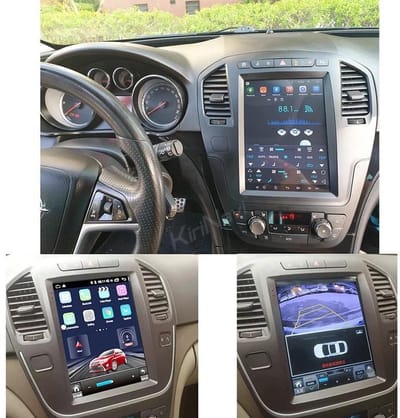 CarPlay geschikt voor Opel Insignia 2008-2013 8core Android navigatie en multimediasysteem 10,4 inch scherm 2+32GB Zwart