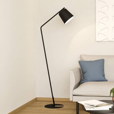 EGLO Oneda Vloerlamp - E27 - 160,5 cm - Zwart/Wit