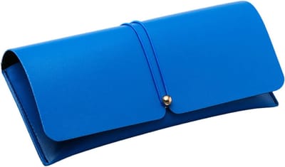 Dames Bril Etui van Zacht PU Leer, Draagbare Brillen Pouch met Microvezeldoek en Opbergzakje