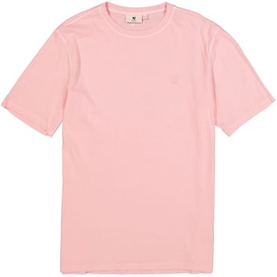 GARCIA Heren Effen T-shirt Roze Korte mouw