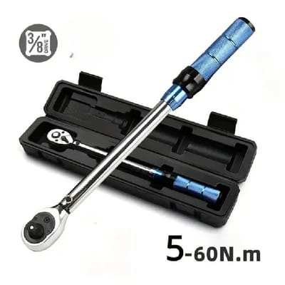 AURORAS-Momentsleutel 5-60 Nm – Koppel Sleutel – ±3% Nauwkeurigheid – 72 Tands Ratel – Fiets & Auto Gereedschap