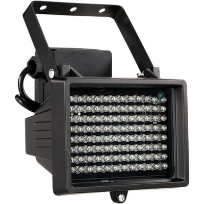 Tableau d'éclairage IR à 96 LED, lampes infrarouges, Vision nocturne, étanche pour l'extérieur, pour caméra de sécurité CCTV noir