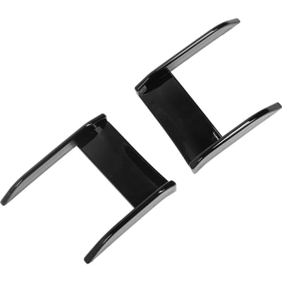 Paire de Spoileurs Latéraux d'Aile Avant Gauche Droite Résistants à l'Abrasion Auto-adhésifs pour Série 1 F40 2019 et Plus Noir Brillant black