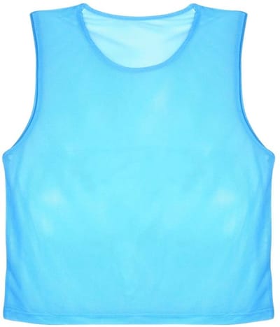 Dailygoods- Sportvest Dames/Heren - Ademend Trainingsjack - Set van 12 Stuks - Polyester - Geschikt voor Teamsport - Sneldrogend Ontwerp - Trainingsshirt