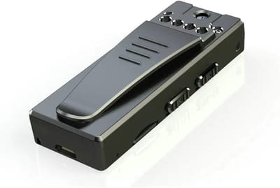 Mini Spy Camera - Verborgen Camera - Beveiliging Thuis - Nachtzicht Tot 5 Meter - 90 Graden Lens - Zwart
