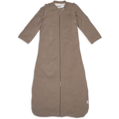Lodger Hopper - Baby Slaapzak Winter met afritsbare mouwen - 80cm - 3.3 TOG - Autostoel - Bruin - Winterslaapzak