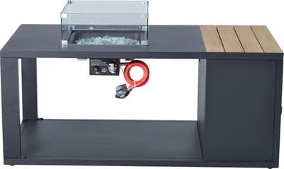 Sens-Line - Capri firepit table - Terrashaard - Aluminium