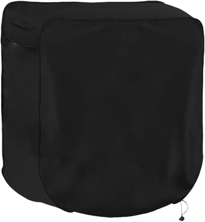 Slanghaspel Afdekking - Hose Reel Cover - Tuin Bescherming - Waterdicht Uv-bestendig - 60x45x60cm - Zwart
