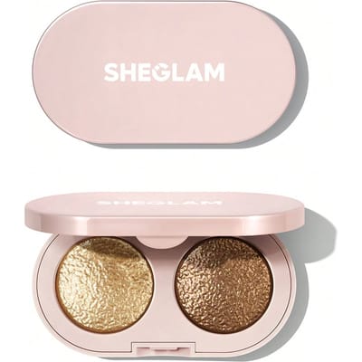 Prismalight Baked Gelee Oogschaduw Duo-04 Royal Bronzite Merk Beauty Cosmetica Make-Up Voor Vrouwen En Meisjes