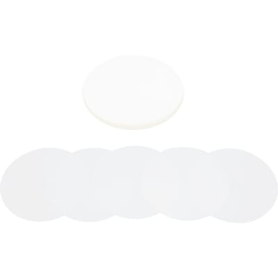 100 Stuks Badge Film PVC Materiaal Patroon Bescherming Brede Toepassing Transparante Badge Beschermfolie32MM 56mm / 2.2in