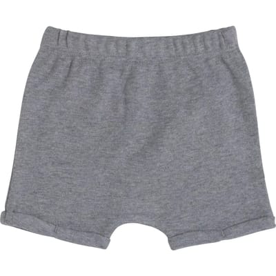 Baby's Only Kort broekje Melange - Grijs - 50 - 100% ecologisch katoen - GOTS