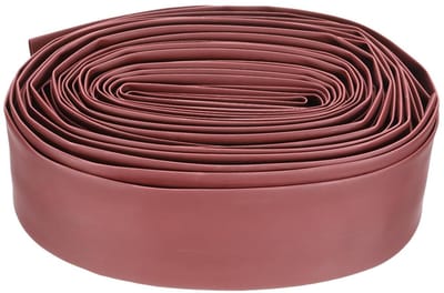 Warmtekrimpslang voor elektrische draadisolatie - Kabelmanagement - PE - Warmtekrimpkabelhuls - 1 1/2 inch ID - 49 ft lang - 2:1 verhouding - Bruin - Geschikt voor kabelmanagement - Isolatie warmtekrimpslang
