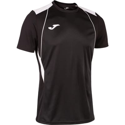 Joma Championship Vii T-shirt Met Korte Mouwen Zwart 4-5 Years Jongen