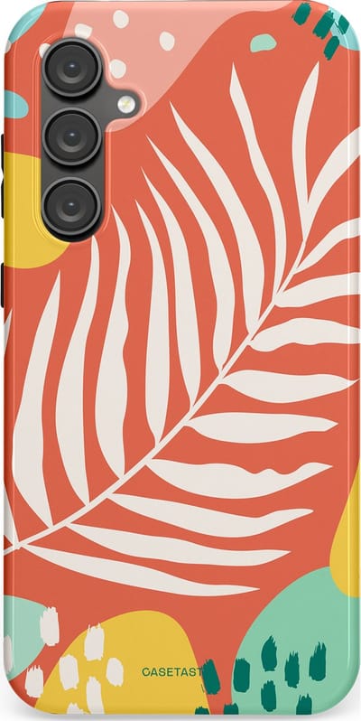 Casetastic Hoesje Geschikt voor Samsung S23 FE - Stijlvolle Beschermende Duo-layer Case - Zomeravond