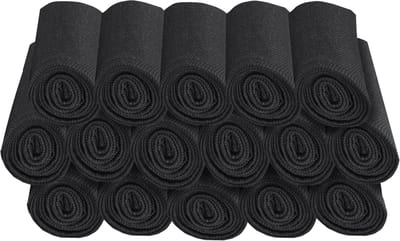 Placemat ca.33x45cm Black canvas eco+