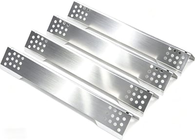40.2 cm RVS Branderdeksel voor Videro G3, G3-S, G4, G6 en Sanzibar - 4 Stuks, Vlamverdeler en Grillaccessoires