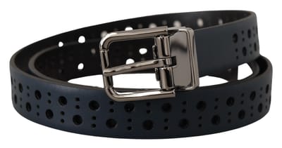 Perforated Leren Riem