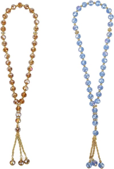 Moslim gebedskralen Tasbih kralen ketting voor mannen en vrouwen - islamitische religieuze benodigdheden .