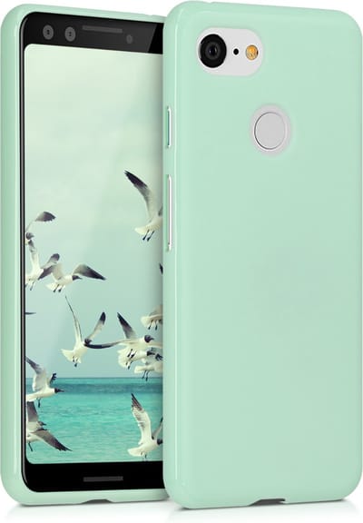 kwmobile telefoonhoesje geschikt voor Google Pixel 3 - Hoesje voor smartphone - Back cover in mat mintgroen