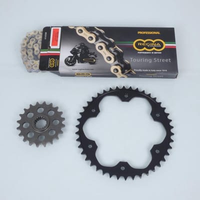 Kit chaîne Regina pour Moto BMW 800 F R 2009 à 2018 20X42 pas 525 Ø140mm Neuf