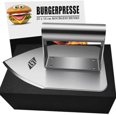 Unieke Hamburgerpers van Roestvrij Staald voor Heerlijkere BBQ Maaltijden
