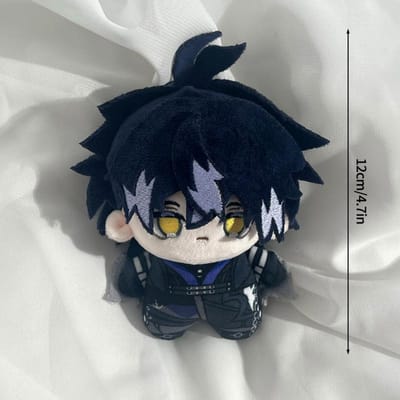 Genshin Impact Sleutelhanger Flins Furina Poppetje Ornament Genshin Impact Kolom Decoraties Furina Poppetje Cadeaus Anime Figuur Decoratie