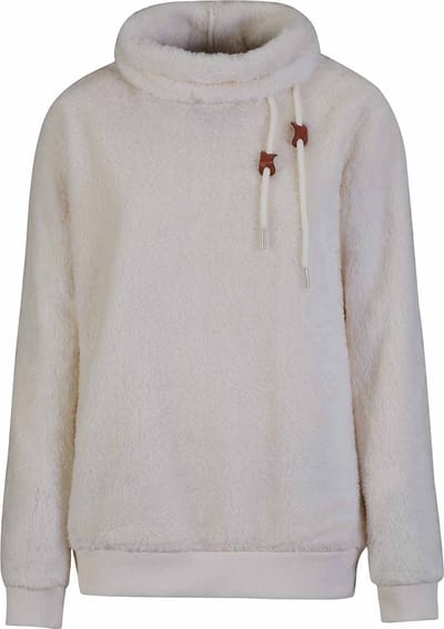 BJØRNSON Ilmi Coral Fleece Trui Dames 4 seizoenen - Zacht - Maat 40 - Off-White
