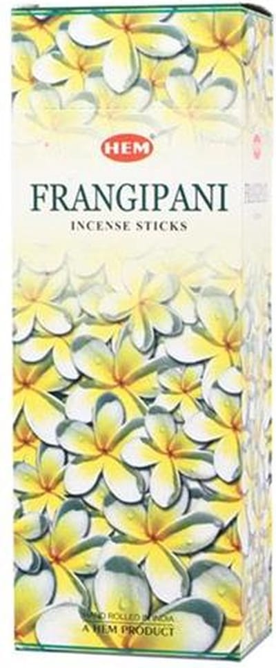 HEM Wierook - Frangipani - Slof (6 pakjes/120 stokjes)