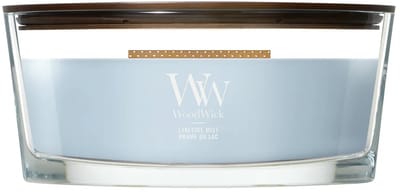 WoodWick Hearthwick - Lakeside Mist - Ellipse Geurkaars - 50 branduren