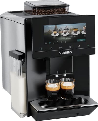 Siemens EQ900 iAroma TQ923E09 - Volautomatische koffiemachine - Piano zwart - Keramische maalschijven
