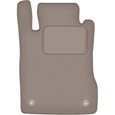 Beige bestuurdersmat voor: Mercedes W211 4Matic sedan, stationwagen (2003-2009)