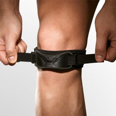 Kniebrace LP Patellabrace Dual 581 - Zwart - Maat S/M