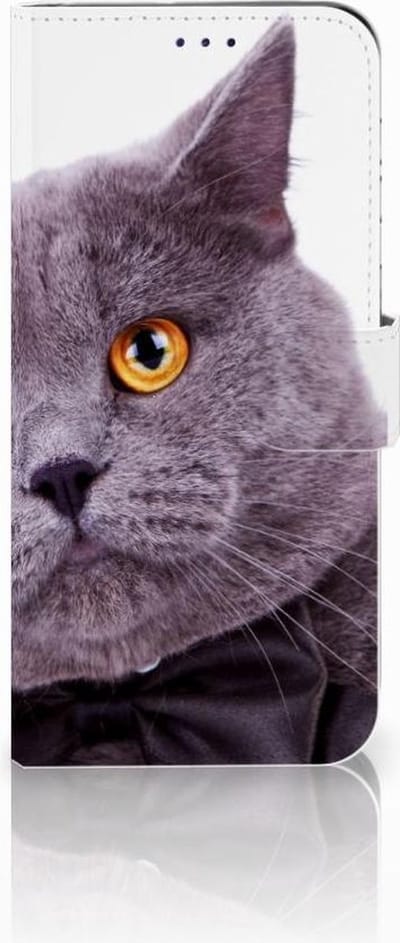 Samsung Galaxy A50 Telefoonhoesje met Pasjes Kat