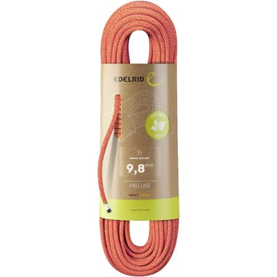 Edelrid Heron Eco Dry 9.8 Mm Touw Oranje 60 m