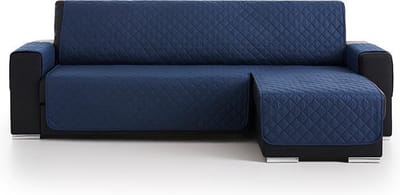 Belmarti Duo chaise-longue bankbeschermer - 200 cm - Blauw