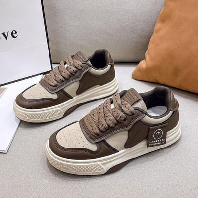 Baskets pour femmes Nouvelles chaussures pour femmes Plateforme à semelle épaisse Chaussures décontractées Étudiant Sport Mode Baskets imposantes 40 gray