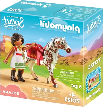 Speelgoed Paard met Figuur - Poppenhuis Set Kinder Speelgoed - Avontuur Naspeken - Interactieve Functies - 1 Stuk - Multicolor