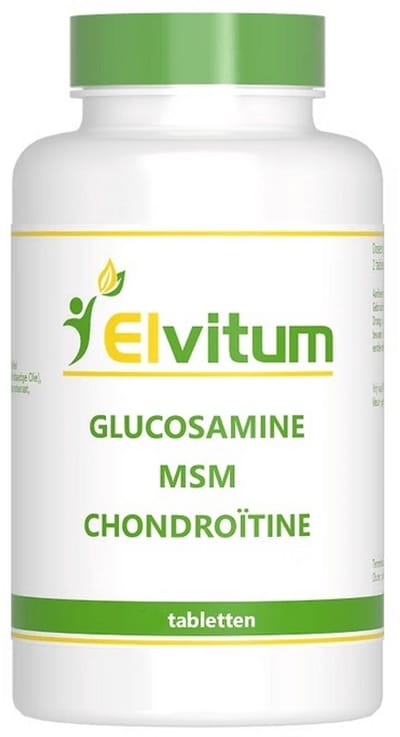 Elvitum - Glucosamine MSM Chondroitine - 150 tabletten