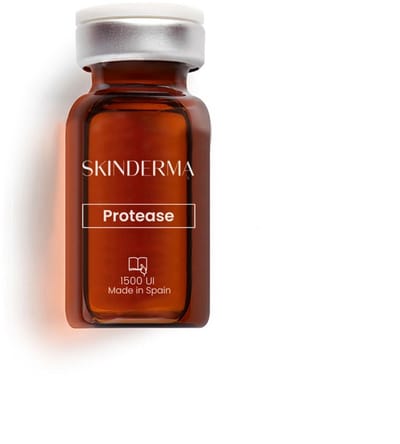Skinderma Protease Enzymen / Enzymoplossing voor huidregeneratie 5 x 1500 UI