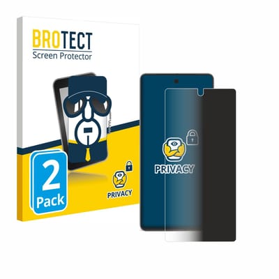 BROTECT - privacy screenprotector voor Google Pixel 7 - Folie Beschermfolie Blauwlichtfilter 2 Stuks