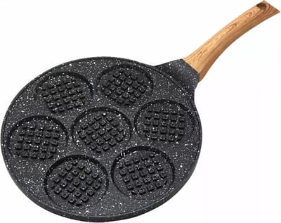 Kinghoff 1668 - Pannenkoekenpan - wafelvorm - 26.5 cm
