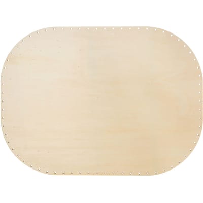 VBS Rotan mand bodem "Rechthoek met ronde hoeken", 4 mm, 45 x 33 cm