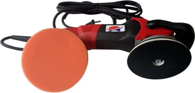 Polijstmachine DA 908 – Professionele Poetsmachine voor Autolak, Boten, Caravans en Meer – Instelbare Snelheid (1600-4800 RPM), Uitslag 8mm, Gewicht 2600g, Inclusief Accessoires