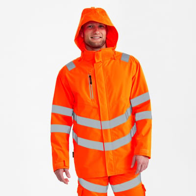 Engel Safety parka shelljack 1145-930 - Hi-vis Orange - L