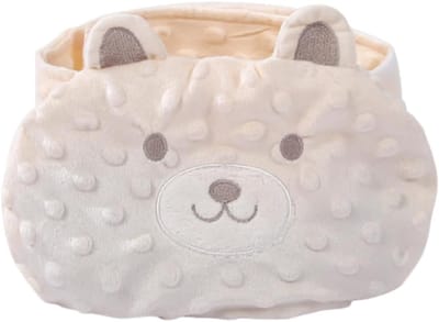 KZQ Kersenpit Warmteband voor Baby Koliek Verstelbare Buikriem Natuurlijke Warmte Navel Pasgeborene Buikpijn Beige Schattig Biggetje Ontwerp