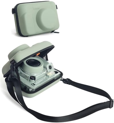 EtuiTab Fujifilm Instax WIDE - Cameratas - Groene Kleur - Oplossing tegen Krassen - Sneltoegangsklep