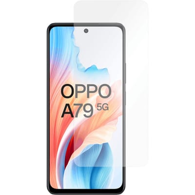 Just in Case OPPO A79 Glazen Screenprotector Transparant
