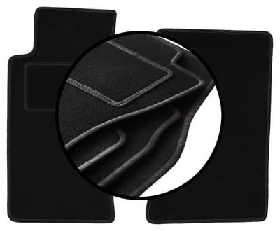 Complete set veloursmatten voor: Mazda MX-5 II NB cabriolet (1998-2005)